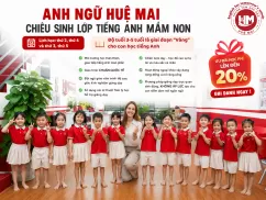 Chiêu Sinh Lớp Tiếng Anh Mầm Non